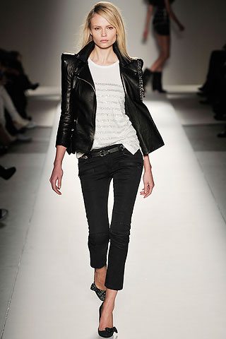 Balmain tendencia Biker brigade otoo invierno 2009