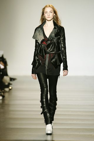 Tendencia Biker brigade otoo invierno 2009 Barbara Bui 