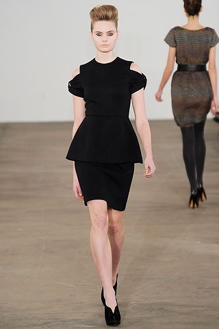 Vestido de Behnaz Sarafpour otoo invierno 2009