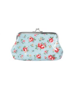 Monedero con estampado floral tipo "liberty"