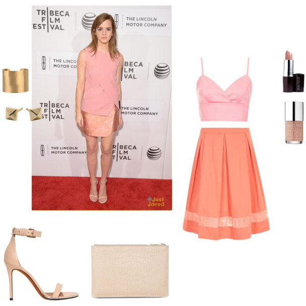 Ejemplo de looks inspirados en las famosas - Emma Watson